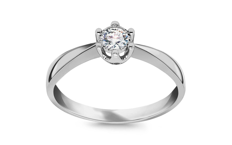 Anello con diamante 0.15 carati prezzo sales